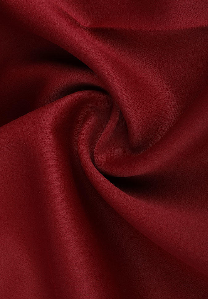 PurePolyester royal style inherent flame retardant high precision 300CM satin blackout curtain fabric